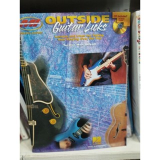 MI - OUTSIDE GUITAR LICKS W/CD (HAL)073999956979