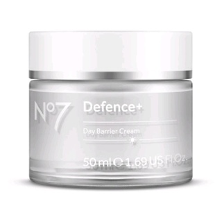 No7 Defence Plus Day Barrier Cream 50ml. นัมเบอร์เซเว่น ดีเฟนซ์ พลัส เดย์ แบริเออร์ ครีม