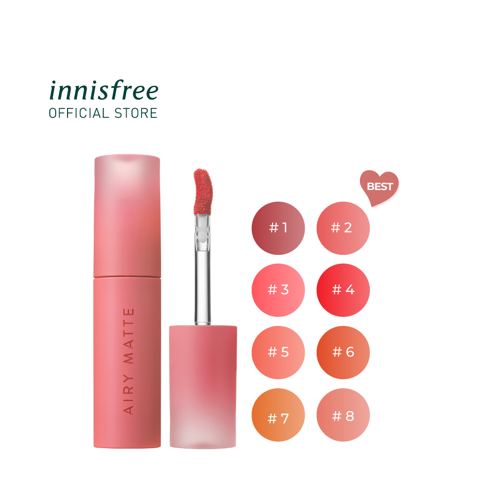 innisfree Airy Matte Tint 3.8g อินนืสฟรี แอรี่ แมทต์ ทิ้นท์ 3.8กรัม