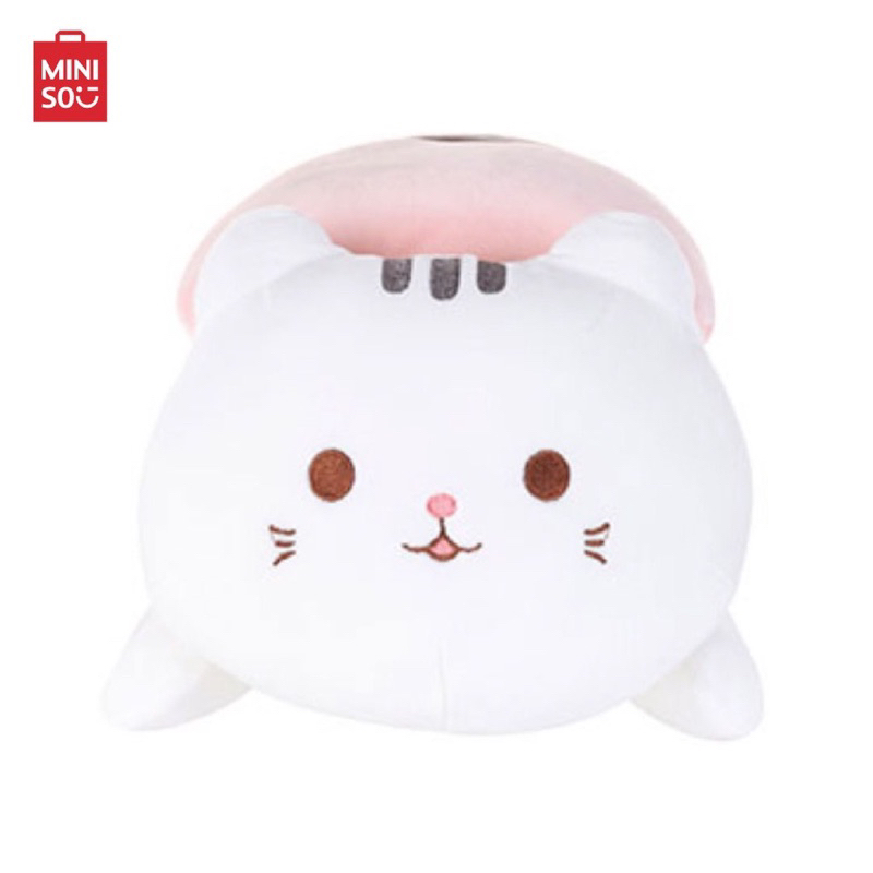 MINISO ตุ๊กตา ตุ๊กตาแมวเหมียว Sushi Cat Plush Toy แท้ ป้าย แถมถุงขนาดใหญ่
