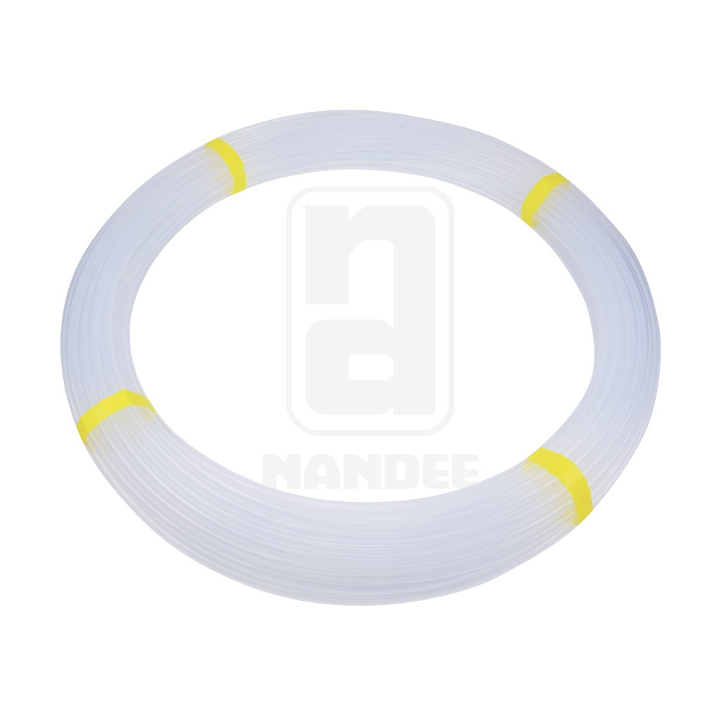 สายลมเทฟลอนสีขาวใส TUBING TFN (TEFLON) ขนาด 6x4