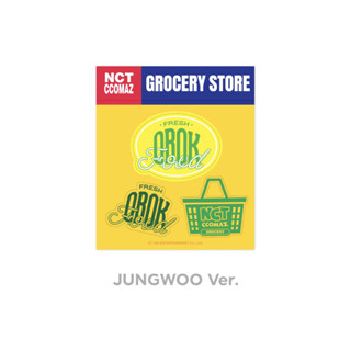 [PRE-ORDER] [NCT CCOMAZ GROCERY STORE] LUGGAGE STICKER - JUNGWOO