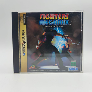 FIGHTERS MEGAMIX แผ่นแท้ SEGA SATURN [SS] แผ่นสภาพดี มีกล่องใสสวม เพื่อเก็บสะสมให้