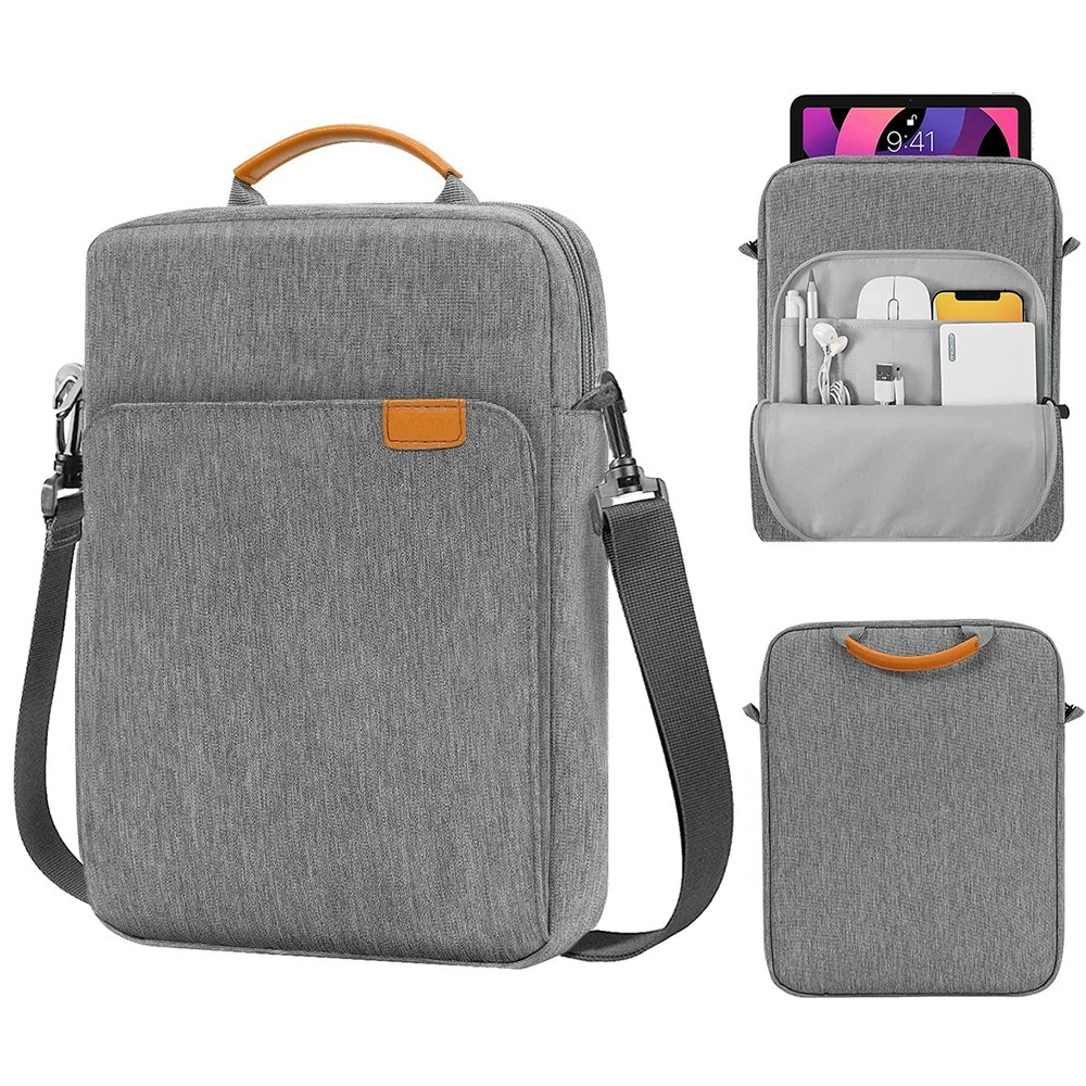 กระเป๋าสะพายข้าง Tablet Sleeve Bag with Shoulder Strap แท็บเล็ต 9-11Inchกันน้ํา 9-11 นิ้ว สําหรับ Pad/Mac/Air/Pro13.3