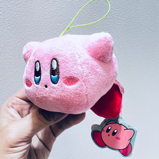 #ตุ๊กตา #พวงกุญแจ #เคอร์บี้ #Kirby #ป้ายห้อย #ปากจุด #งานลิขลิขสิทธิ์แท้จากญี่ปุ่น #น่ารักมากๆ #keychain