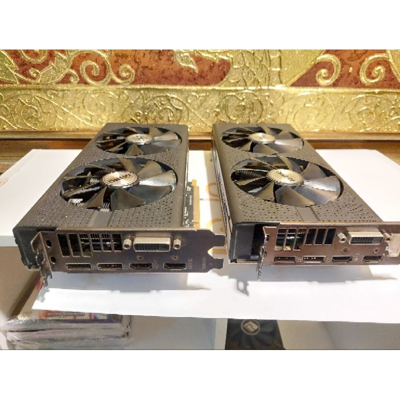 Rx480 4g. Sapphire Nitro ไฟติดครบ มือสอง