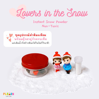 (พร้อมส่ง)ชุดอุปกรณ์ทำหิมะเทียม 💗Lovers in the Snow❄️