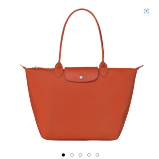 พร้อมส่ง แท้ 💯% New Longchamp tote ใบใหญ่ รุ่น LE PLIAGE CITY Tote bag L - Orange Canvas Terracotta