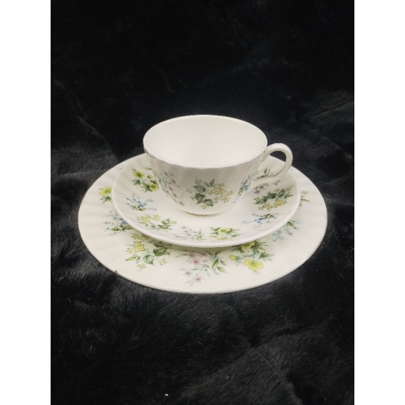 Minton ชุดกาแฟทรีโอ Made in ENGLAND 3 ชิ้น