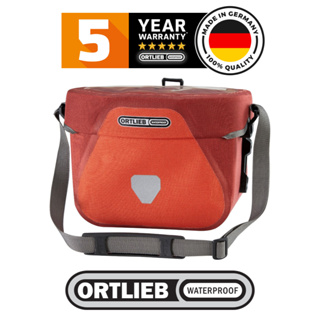 Ortlieb กระเป๋าหน้าแฮนด์จักรยาน Ultimate Six Plus ขนาด 6.5 ลิตร สีแดง Salsa - Dark Chili