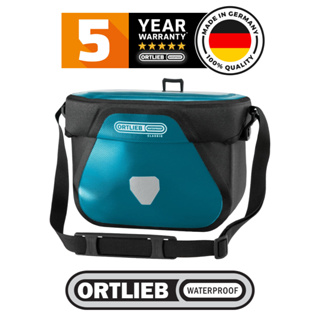 Ortlieb กระเป๋าหน้าแฮนด์จักรยาน Ultimate Six Classic ขนาด 6.5 ลิตร สีฟ้า Petrol