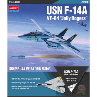 ACADEMY 12626 USN F-14A VF-84 "JOLLY ROGERS" [1/144]