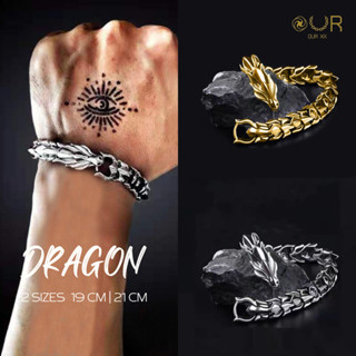 Our XX Wrist | Dragon สร้อยข้อมือปรับความยาวได้ วัสดุไทเทเนียมเกรดเครื่องมือแพทย์