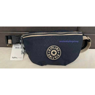ส่งฟรี EMS Kipling New Fresh  Waist Pack - Endless Bl Emb คาดอก คาดเอวได้
