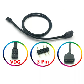 สายแปลง VDG &gt; ARGB 3pin 5V สำหรับ M/B Gigabyte