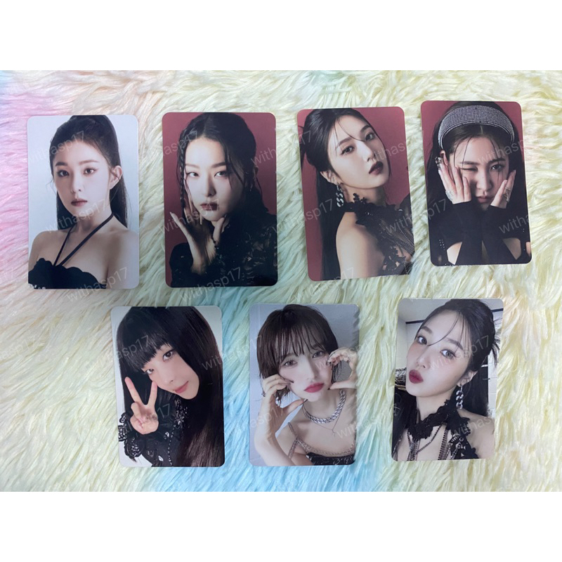 [พร้อมส่ง] การ์ด Red Velvet 4th Concert 'R to V' FORTUNE SCRATCH SET IRENE SEULGI WENDY JOY YERI
