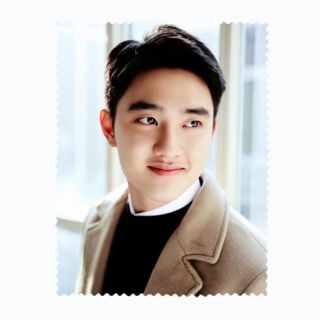 ดีโอ D.O. kyungsoo โดคยองซู นักร้องเกาหลี ผ้าเช็ดแว่นตา เช็ดเลนส์ ผ้าไมโครไฟเบอร์