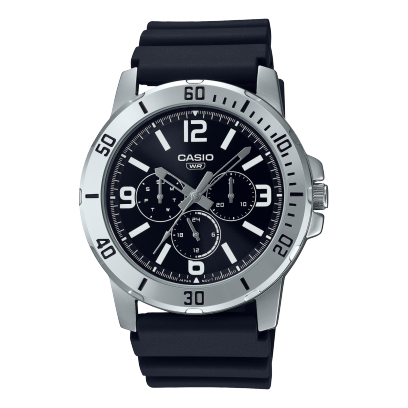 [ของแท้] Casio นาฬิกาข้อมือ รุ่น MTP-VD300-1B นาฬิกา นาฬิกาผู้ชาย