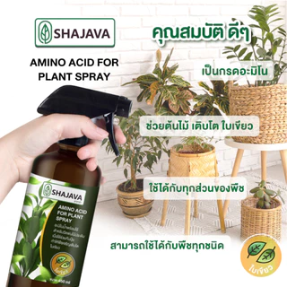 สเปย์ชาจาว่า SHAJAVA AMINO ACID FOR PLANT SPRAY สเปย์บำรุงต้นไม้ ปริมาณ 450 ml ใช้ได้กับพืชทุกชนิด