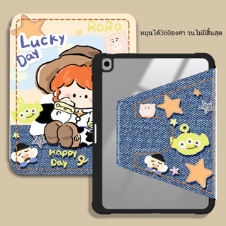 เคสไอแพด case 10.2 Gen7 Gen8 Gen9 2021 เคส iPad 2020 Air4  Air5 10.9 11pro เคส Pad Air2 mini6 ที่ใส่ปากกา หมุนได้360องศา