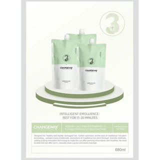 น้ำยาดัด ยืด 3+ เชสวี่ changeway โกรก 680ml. ดัดสปาเพิร์ม ยืดโคนดัดปลาย