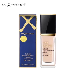 L303 MAX FASFER รองพื้นหน้าฉ่ำเงา คุมมัน ปกปิดดี ไม่หลุดง่าย ติดทน ให้ความชุ่มชื้น