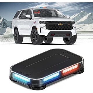 Feniex Industries - Fusion Mini X Lightbar Dual Color (FN-8118) with Controller (Red/Blue)