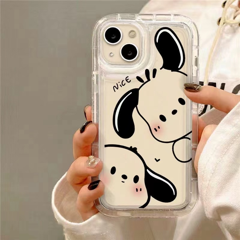 SUN เคสใสลายการ์ตูน ใสกันกระแทก เว้ากล้อง 6s/7 8 6plus 7plus 11 PRO MAX 12 PRO MAX13promax 13 13pro 13promax#5013