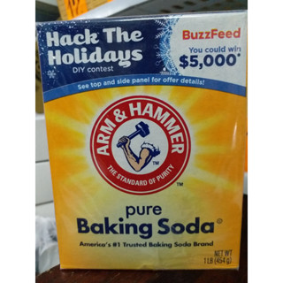 เบคกิ้งโซดา **ขาย 12 ชิ้น** ARM &amp; HAMMER™ Pure Baking Soda นำเข้าจากอเมริกา Americas # 1 Trusted Baking Soda Brand