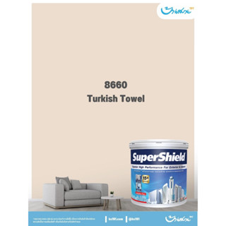 TOA Supershield กึ่งเงา 8660 (Turkish Towel) ขนาด 1/4 กล.