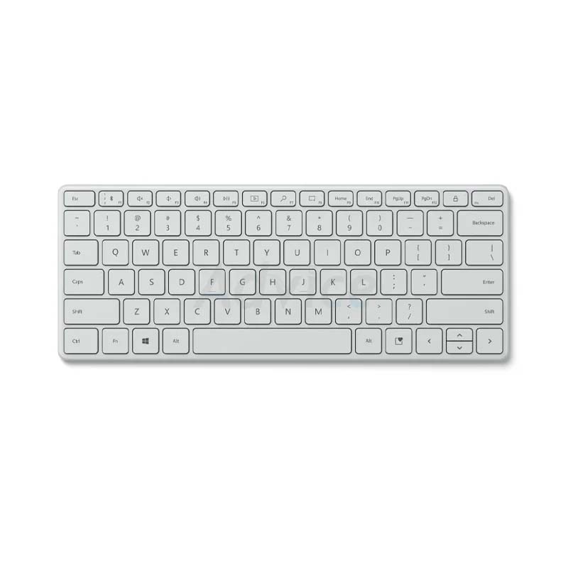 BLUETOOTH KEYBOARD MICROSOFT DESIGNER GLACIER '21Y-00057' EN/TH(By Shopee  SuperTphone1234)