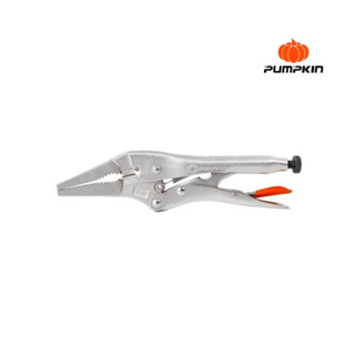 PUMPKIN​ คีมล็อคปากแหลม​ 9" 14916 PTT-9LN เคลือบผิวด้วยนิกเกิลใส ป้องกันการกัดกร่อนและการเกิดสนิม B