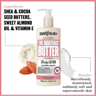 Soap & Glory โซพ แอนด์ กลอรี่ บัทเทอร์ บอดี้ โลชั่น 500 ml.