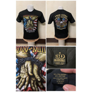 เสื้อฮาเลย์ (harley davidson)  ป้าย 3D EMBLEM ผ้าบาง50/50 ( ลายที่ B025-B036 )