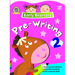 ^NANMEEBOOKS หนังสือ EARLY STARTERS - PRE-WRITING 2 เพอลังอิ