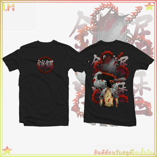 เสื้ออนิเมะ Anime Shirt Chainsaw man - Denji v3 ผ้าฝ้ายพิมพ์ลายอนิเมะล่าสุดแขนสั้นฤดูร้อนใหม่ [ลดราคา 50%]