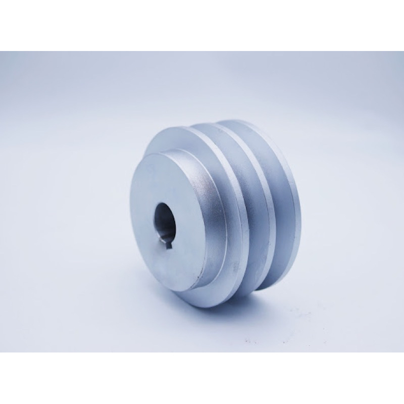 มูเลย์4นิ้วครึ่ง2ร่องB (4.5”-2B) Asuna ใส่กับเครื่องยนต์ฮอนด้า GX270 เพลาทด ชนกับปั้มพ่นยามารูยาม่า6