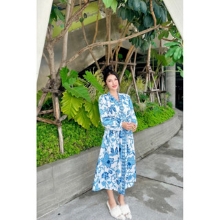 (โมบาย)Blue Boho (โมบาย) แมกซี่ฟ้าเชิงป้าย YPY
