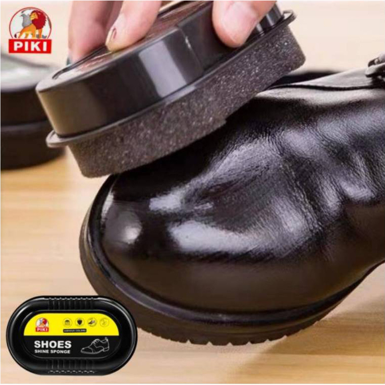 ฟองน้ำขัดเงารองเท้าหนัง เคลือบเงารองเท้าหนัง ฟองน้ำทำความสะอาดเครื่องหนัง Shoes shine sponge
