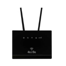 4G CPEเราเตอร์ใส่ซิม 4G/5G เราเตอร์ Wi-Fi 300Mbps 4G LTE Wireless Router รองรับ 4G ทุกเครือข่าย สีดำ