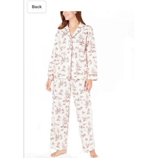 Next Pajamas ชุดนอน ลาย Floral print ผ้านุ่มๆ กางเกงทรงขากระบอก ผ้าดีมาก