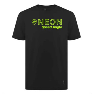 เสื้อยืด NEON Speed Angle สีดำ กระชับพอดีตัว