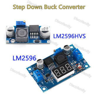 LM2596 LM2596HVS  Buck Converte Step Down 48V to 12V 5V   โมดูลลดแรงดัน บอร์ดปรับแรงดันไฟ พร้อมโวลต์มิเตอร์ LED