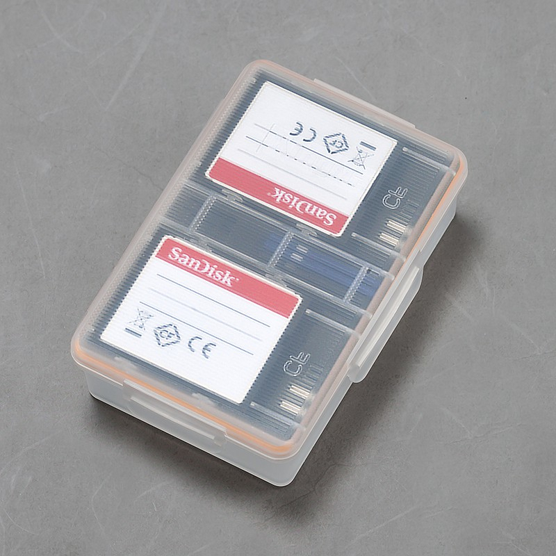 กล่องใส่แบต กล่องเก็บเมม ถนอมแบต กันน้ำ Protective Battery Storage Case NPFW50 LPE6 NPW126 ENEL1