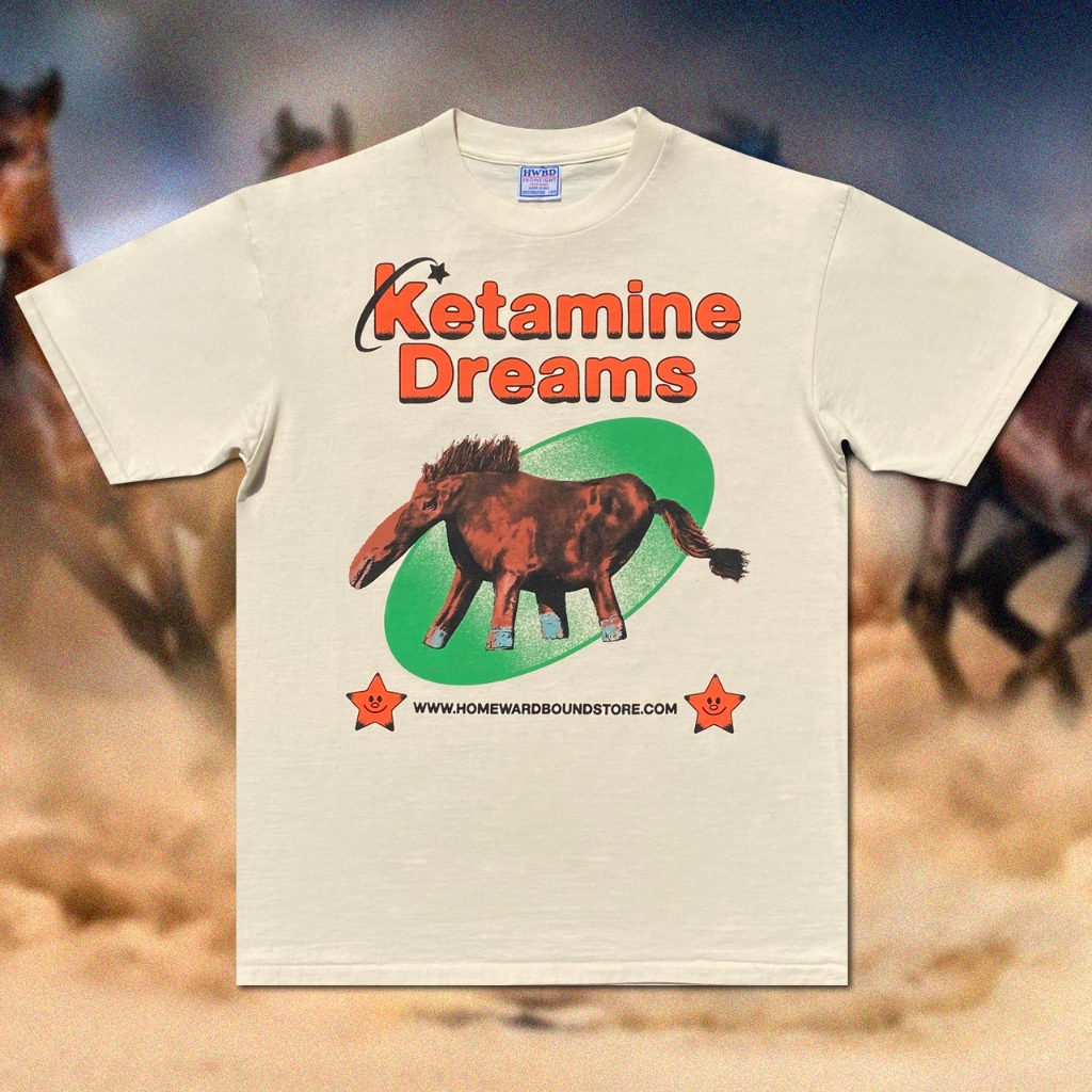 Homeward Bound เสื้อยืดคอกลม Hello Keta