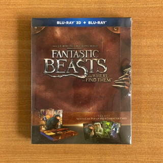 Blu-ray : Fantastic Beasts and Where to Find Them (2016) [มือ 1] [3D+2D] Harry Potter บลูเรย์ หนัง แผ่นแท้