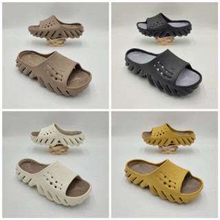 รองเท้าลำลองแฟชั่น ผู้ใหญ่ สไตล์ Crocs Echo Slide