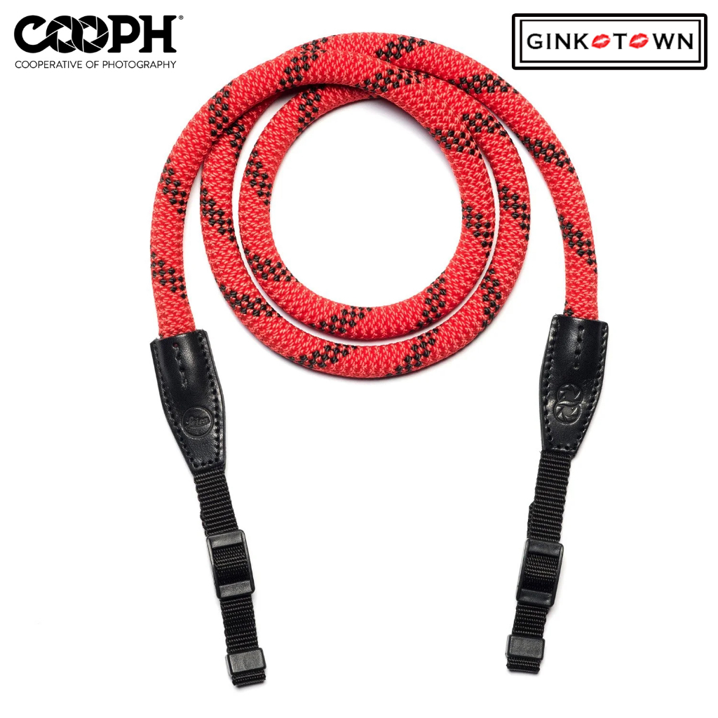 [ลดเพิ่มสูงสุด 1,000] LEICA ROPE STRAP FIRE สำหรับ LEICA SL Series จาก LEICA X COOPH
