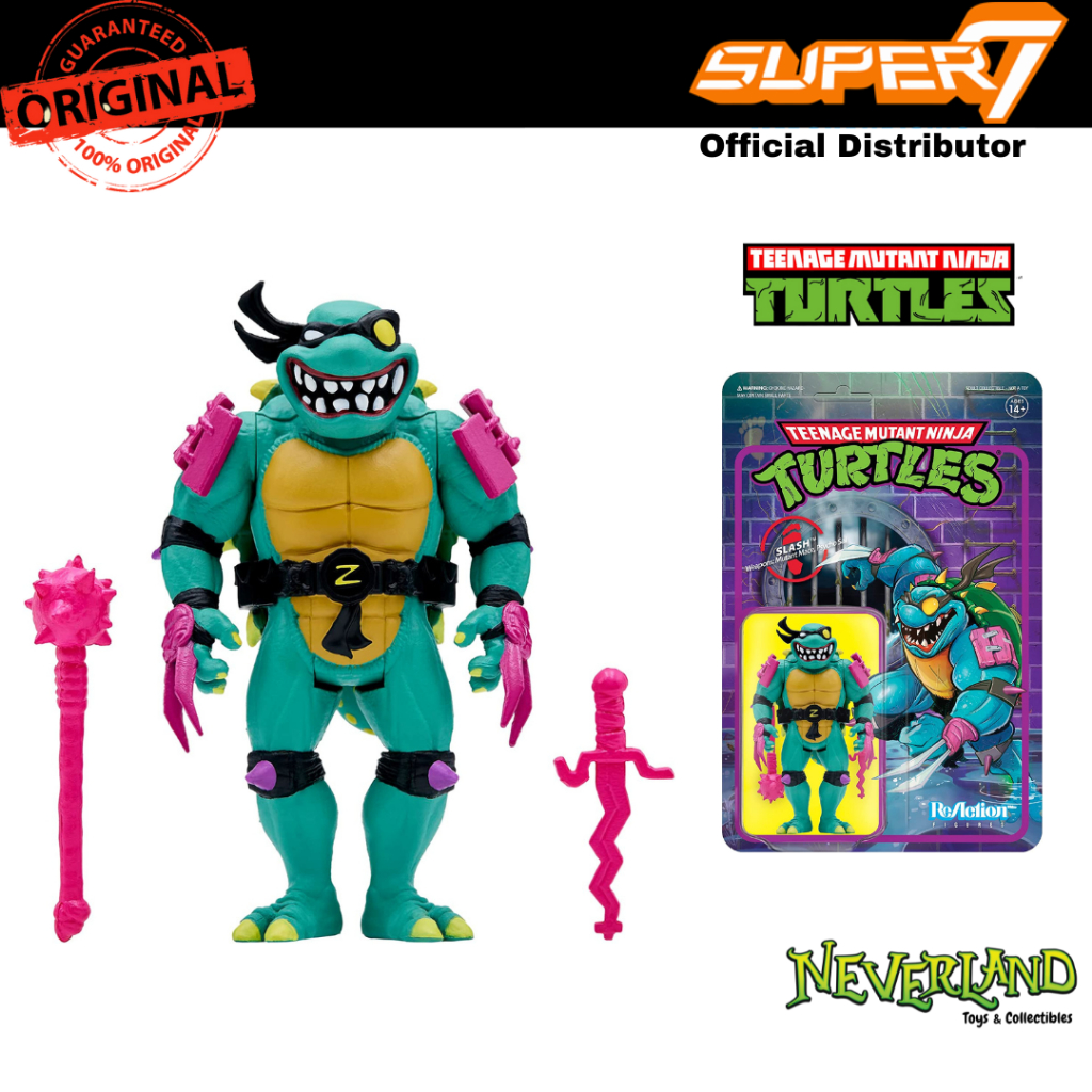 (Sold Out) Super7 TMNT Slash Wave 4 Reaction Figure