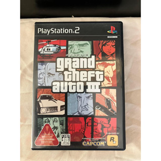 แผ่นแท้ [PS2] GTA 3 (Japan)สินค้าแท้โซนญี่ปุ่น Japan Language